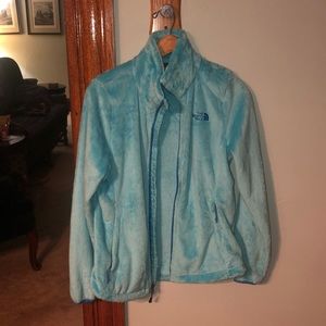 Light Blue Fleece North Face